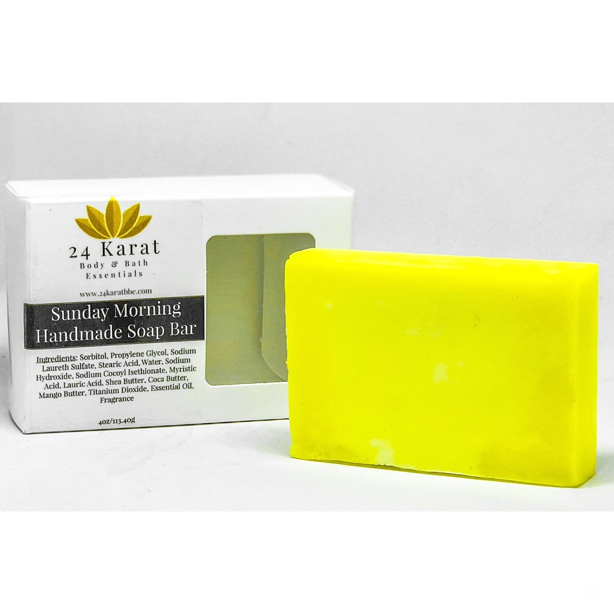 Triple Butter Handmade Soap Bar - 24 Karat Body & Bath Essentials